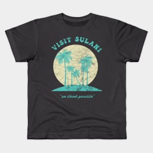 Visit Sulani, An Island Paradise Kids T-Shirt